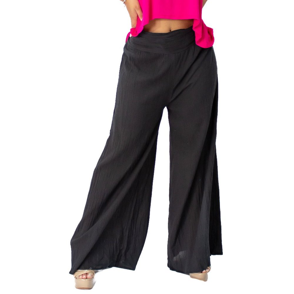 Solid Flared Pant